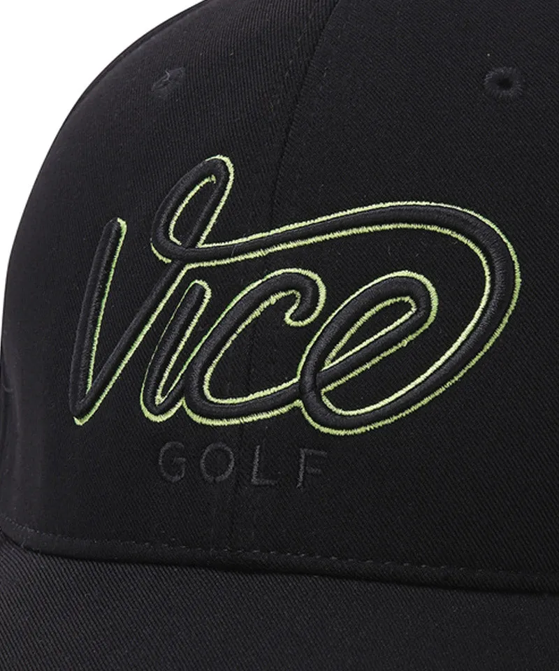 Vice Golf Atelier Logo Point Ball Cap - 2 Colors