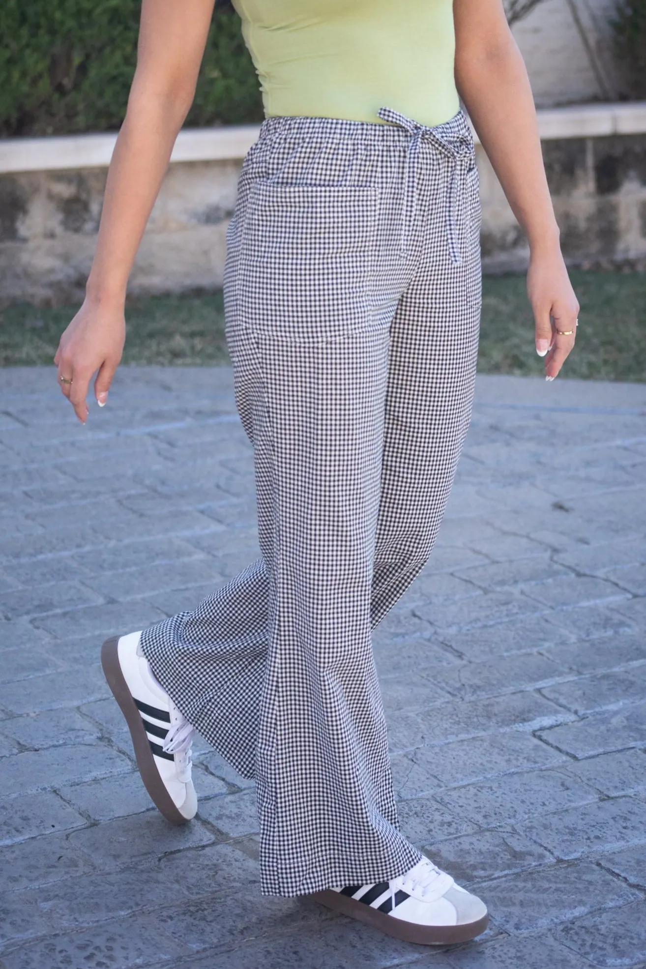 VIENNA GINGHAM PANTS