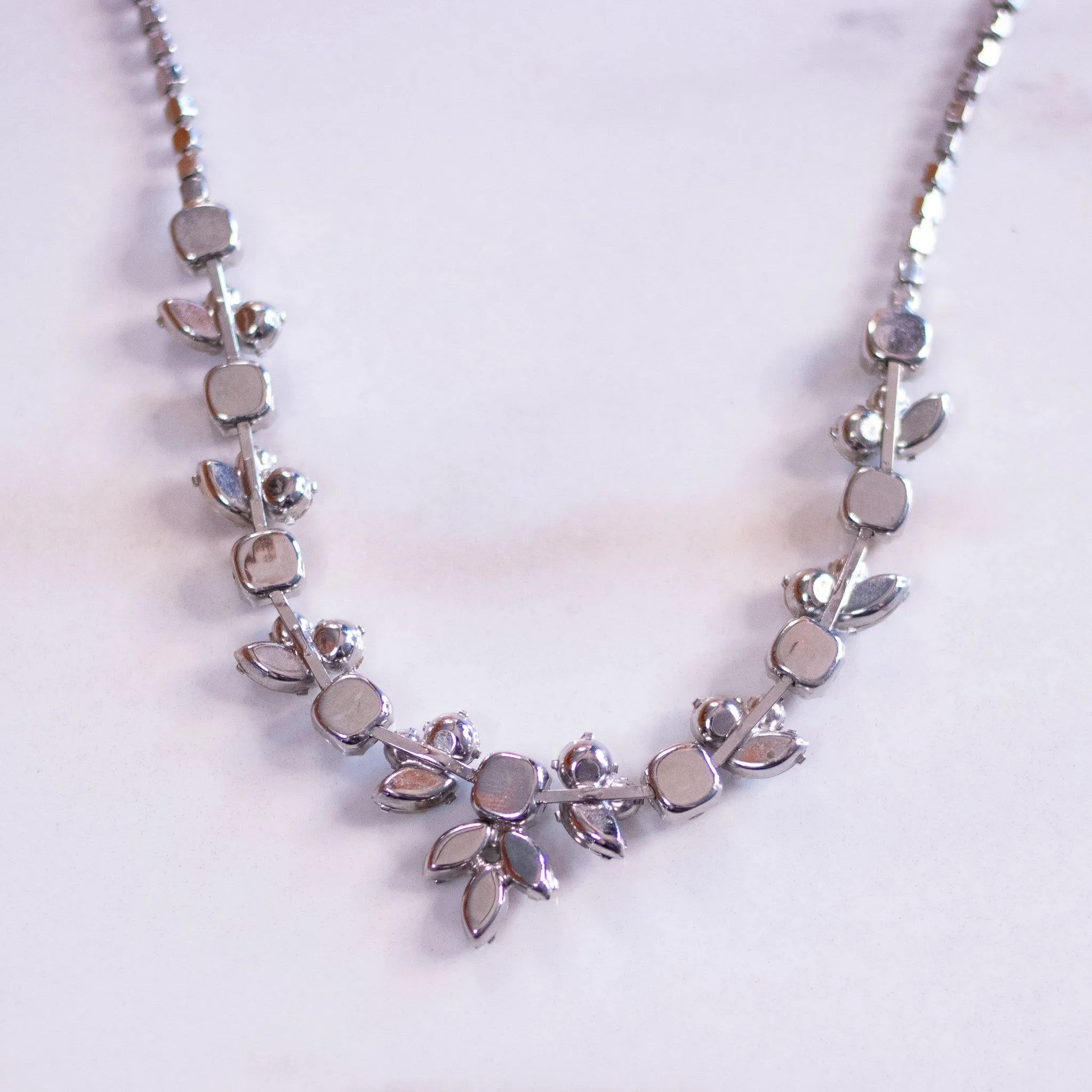 Vintage Art Deco Diamante Necklace