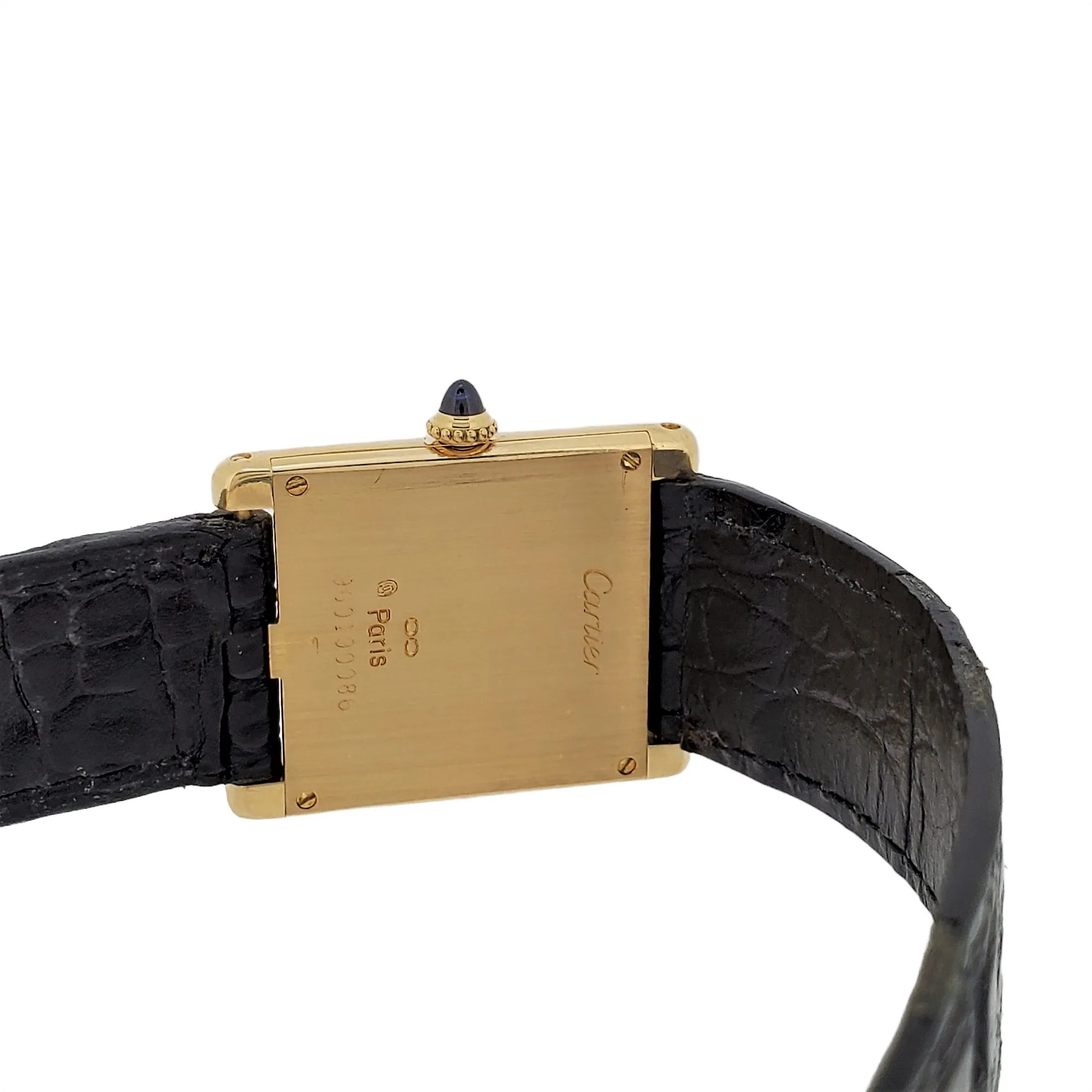 Vintage Cartier Paris Vintage Tank LC Large, "Extra Thin" Circa 1975-1980