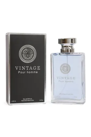 VINTAGE POUR HOMME SPRAY COLOGNE EAU DE PARFUM FOR MEN - 100ML/3.4 FL.OZ.