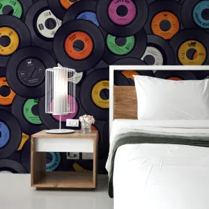 Vinyl Music Wallpaper Mural