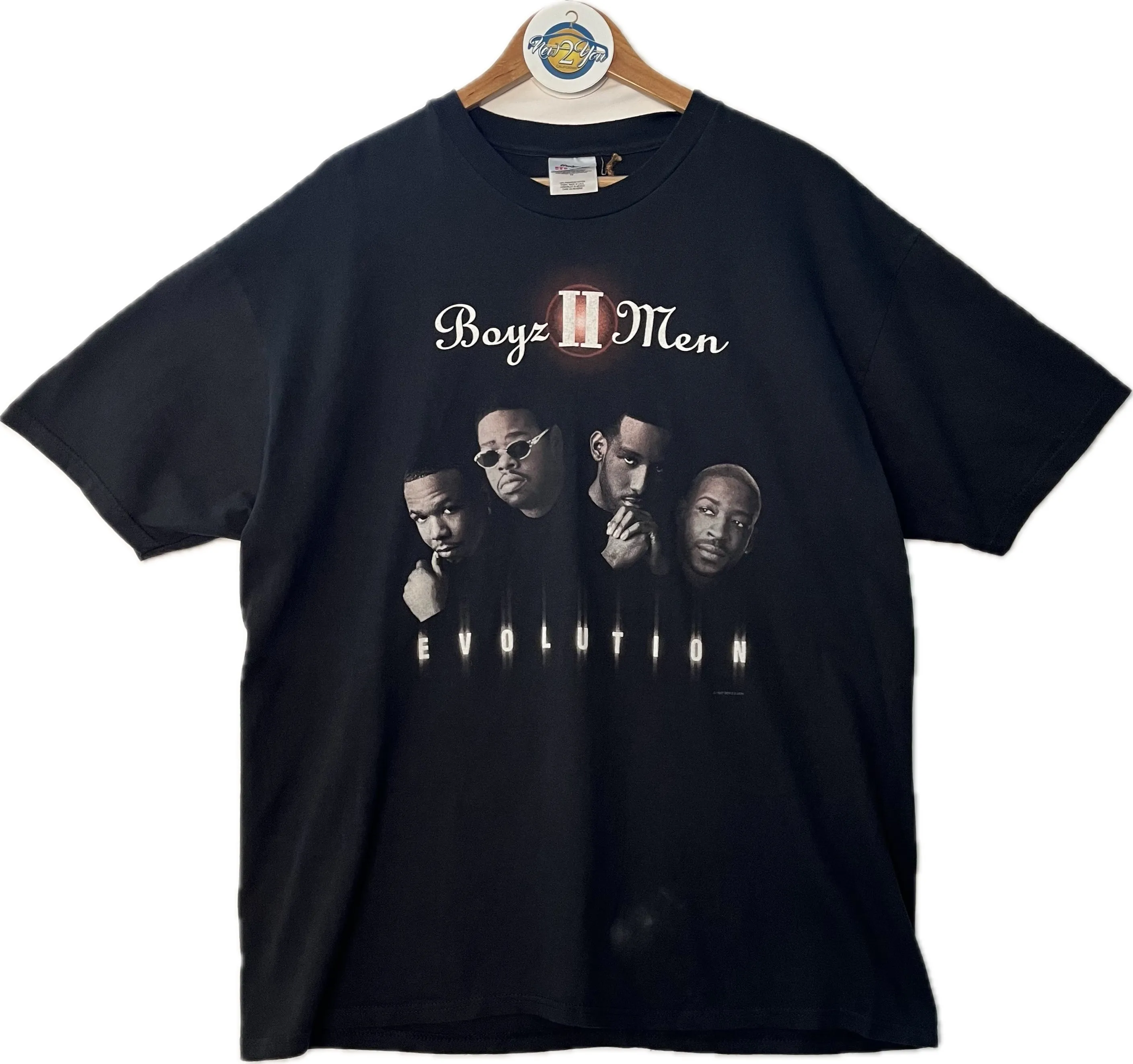 VTG Boyz II Men '98 Evolution Tour Tee - Stedman By Hanes