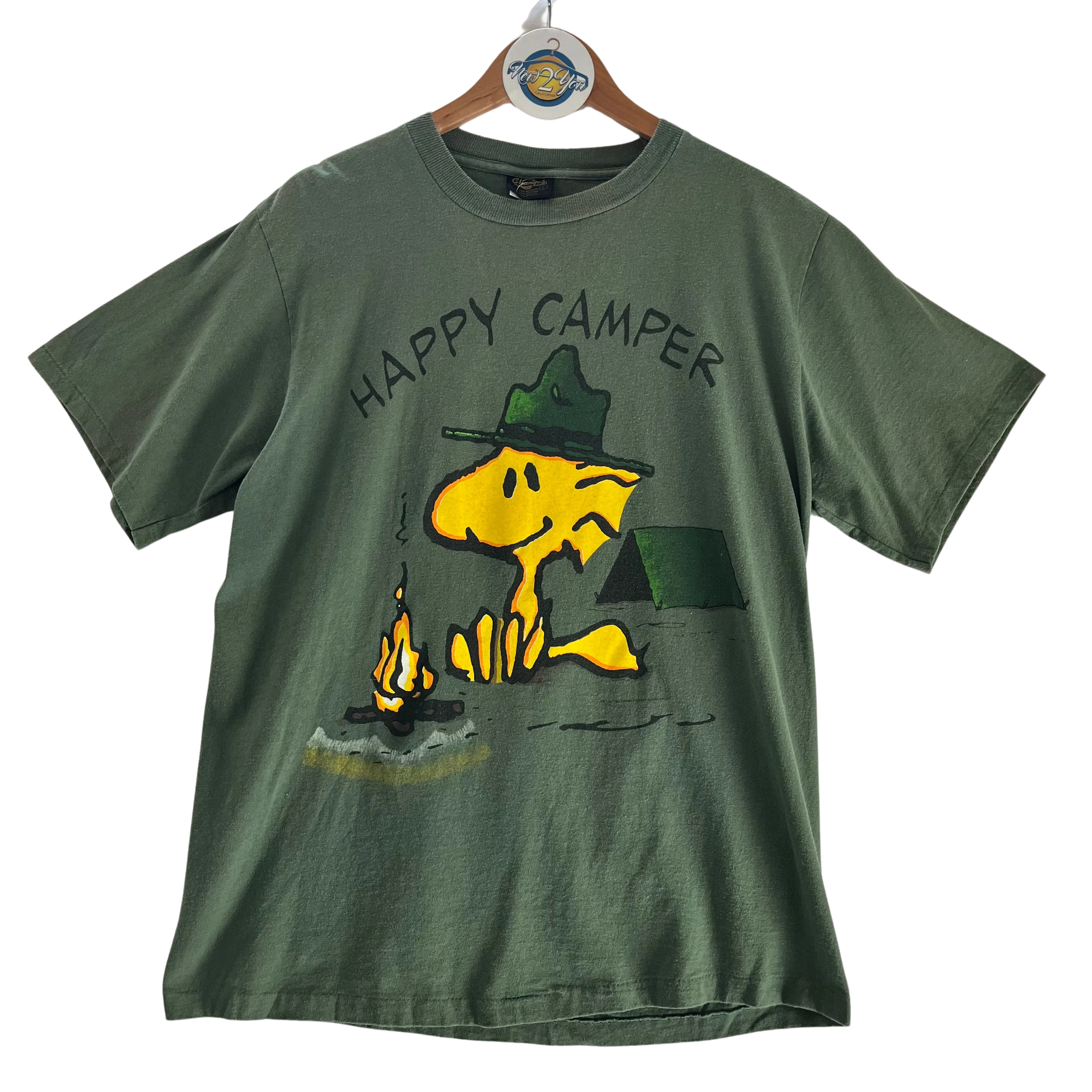 VTG Single Stitch Woodstock Happy Camper Tee