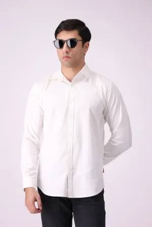 White Button-Down Shirt