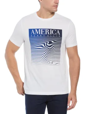 White Cotton Graphic Tee