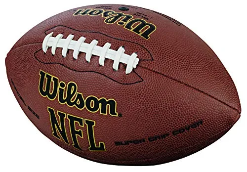 Wilson Sporting Goods NFL Super Grip Official composite Football , Brown