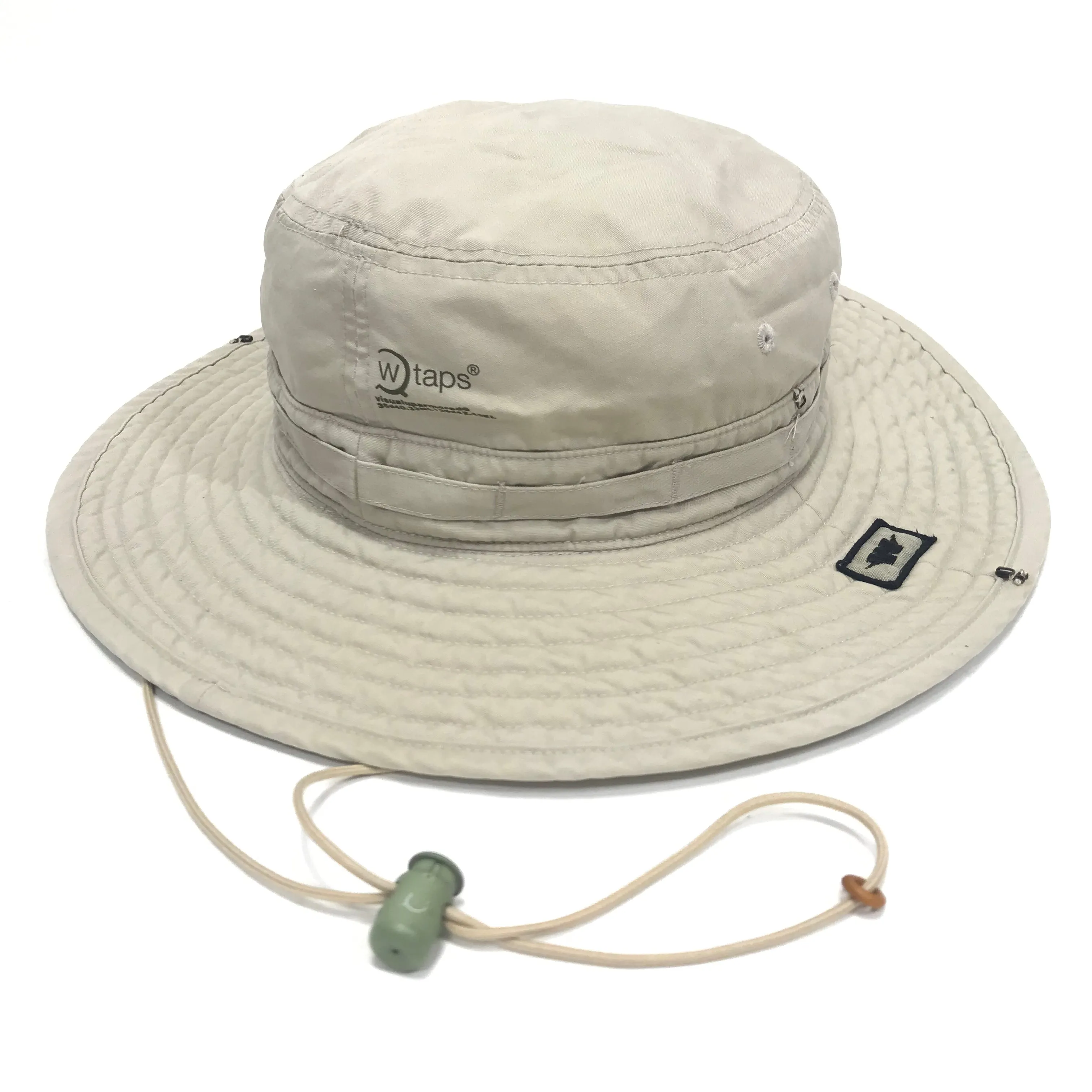 WTaps Vintage Head Minder Boonie Cap Beige