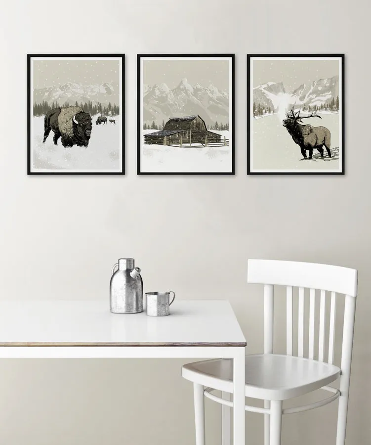 Yellowstone National Park Art Print