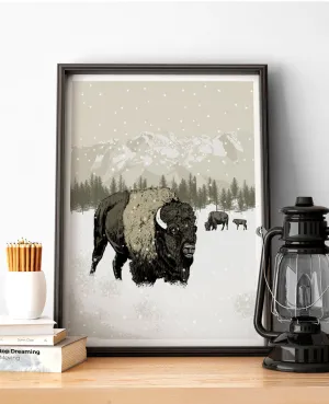 Yellowstone National Park Art Print