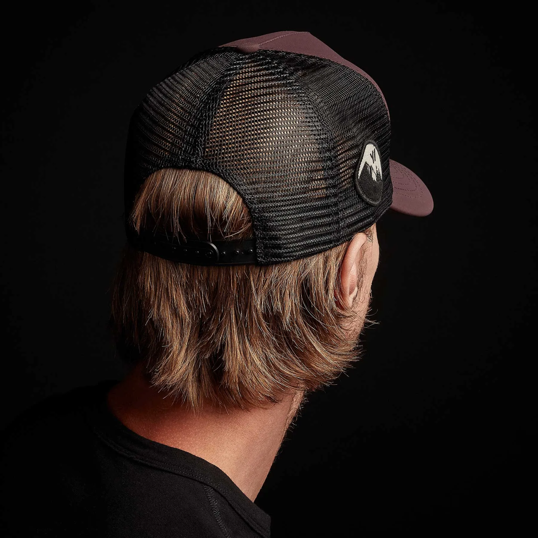 Y/OSEMITE Patch Trucker Hat - Bordeaux