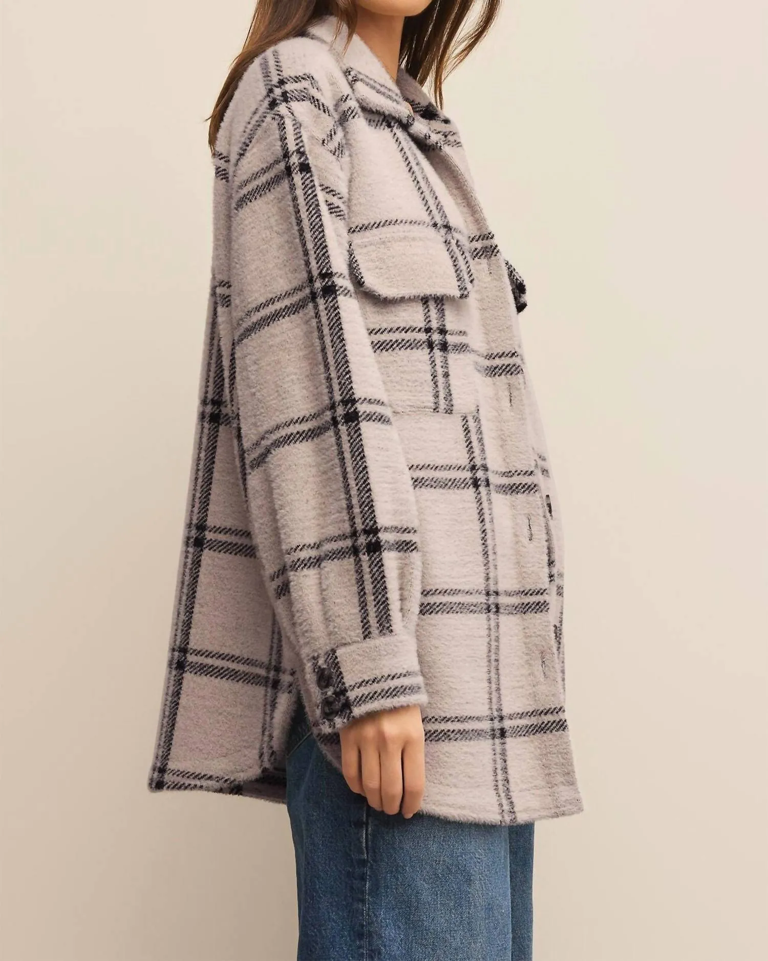 Z Supply - Plaid Trucker Jacket