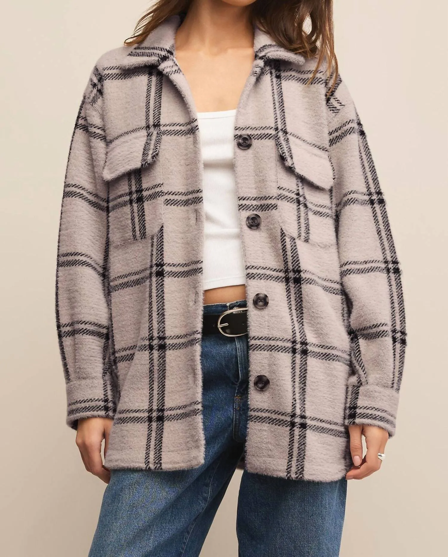 Z Supply - Plaid Trucker Jacket
